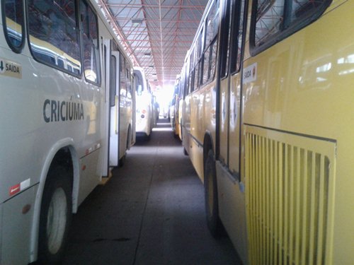 Motoristas e cobradores de ônibus paralisam atividades hoje a tarde